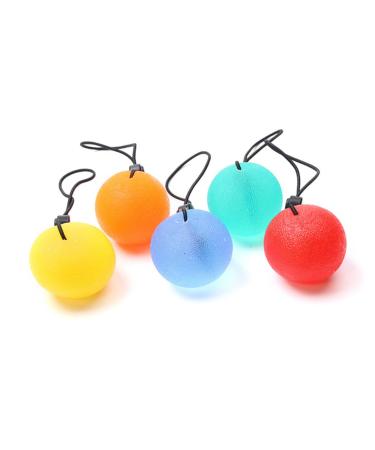 Tovinanna 5st Fitness equipment Power balls train high jumping balls slowly rising balls fingerboard fingerboard adjustable handcroacted handle exercise equipment fingerstrecker Stress tapper
