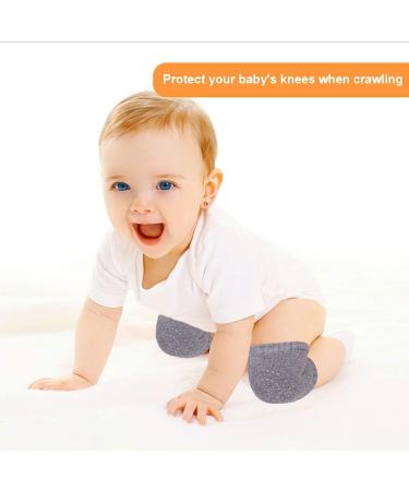 Baby Head Protector & Knee Pads Set for Crawling & Walking - Blue Zoo Design (6-36 Months) - Buy Online on GoSupps.com