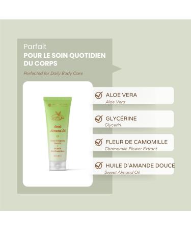  Arganicare Arganicare Sweet Almond Oil Body Wash Moisturizing and Soothing for All Skin Types 250ml - Buy Online on GoSupps.com