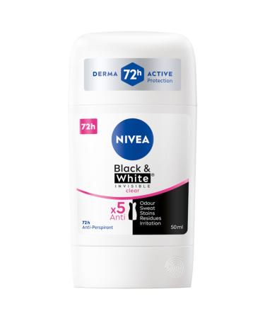 NIVEA NIVEA Antiperspirant Pen Black and White Transparent 50 ml
