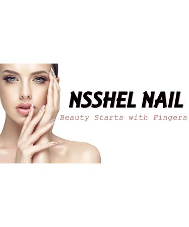 Medium Square Press on Nails - French Tip Pink Full Cover False Nails with Flower & Rhinestones - 24Pcs Spring Glue on Nails for Women & Girls - Buy Online on GoSupps.com