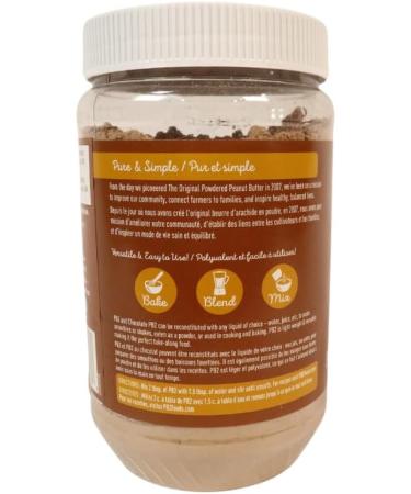 Peanut Butter Powder - Original Peanut Butter 454g and Chocolate Peanut Butter 454g - High Protein Peanut Butter Ideal for Smoothies Baking and More! Low-Calorie Powdered Peanut Butter. - Buy Online on GoSupps.com