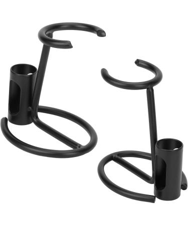Buy Modern Matte Black Shaving Holder | Universal Brush Stand for Quick Drying & Non-Slip | Practical Metal Shaver Hanger - Buy Online on GoSupps.com