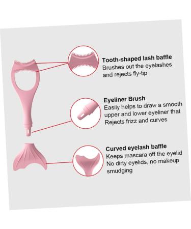 Beavorty 4 Pcs Eyeliner Silicone Molds Lash Kit Silicone Spoons Guide Lipstick Makeup Tool Auxiliary Eyelash - Buy Online on GoSupps.com