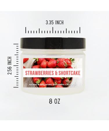 Body Powder for Women & Men Scented Strawberries & Shortcake Perfume Dusting Powder Bath Powder with Fragrance & Essential Oils Talc Free 8oz Container Made in USA Strawberries & Shortcake (Body Powder) - Buy Online on GoSupps.com