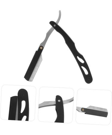 Angoily Stainless Steel 2-Path Manual Shaver for Men | Rapid Precision Beard Razor & Hairdresser Tool - Buy Online on GoSupps.com