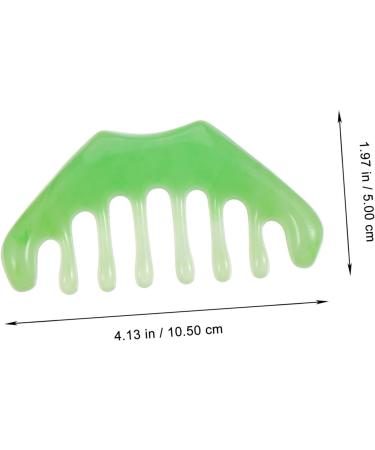 Beavorty 4-Piece Massage Comb Set - Jade Scratching Tools for Enhanced Circulation & Relaxation - Buy Online on GoSupps.com