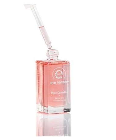 Eve Hansen Rose Camellia Facial Oil - Antioxidant Anti-Aging Moisturizer for Fine Lines Wrinkles & Dry Skin | 1.7 oz - Buy Online on GoSupps.com