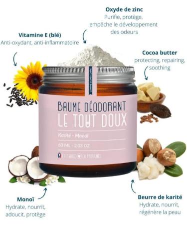 Organic deodorant balm The very soft - Buy Online on GoSupps.com
