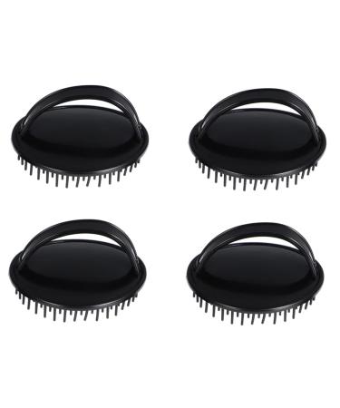 Healvian 12 STK massage shampoo brush headwear brush for curly hair hair styling tools Develop brush for head massage hair massage brush bathroom comb plastic scalp