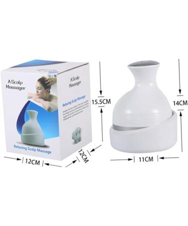 Beavorty Neck Massager - 2pcs Head Massager Tool | White Kneading Claws for Ultimate Relaxation - Buy Online on GoSupps.com