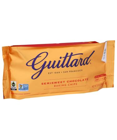 Guittard Baking Chips - Semi Sweet Chocolate - 12 oz - Buy Online on GoSupps.com