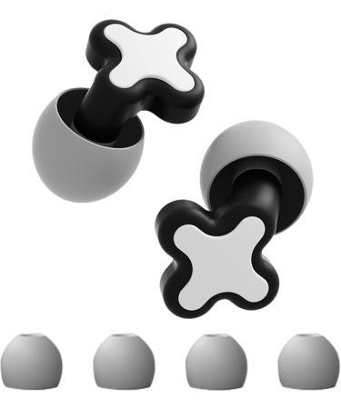 REMEK Noise Cancelling Sleeping Ear Plugs - Waterproof Noise Cancelling Sleep Ear Plugs | Concert Ear Plugs Hearing Protection Black - Buy Online on GoSupps.com