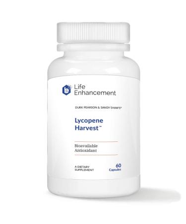 Life Enhancement Lycopene Harvest | Extracted from Tomatoes | | 20 mg Lycopene (LYC-O-Mato) | 60 Servings