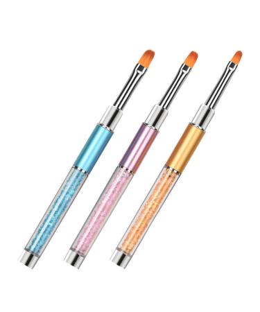 Pack of 3 Nail Painting Pens & Rhinestone Punch Tools for Stunning Nail Art - Easy to Use! - Buy Online on GoSupps.com