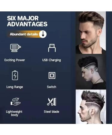 Men's Professional Electric Hair Clipper & Beard Trimmer Set | Cordless Grooming Tool for Precision Cutting - International Shipping Available - Buy Online on GoSupps.com