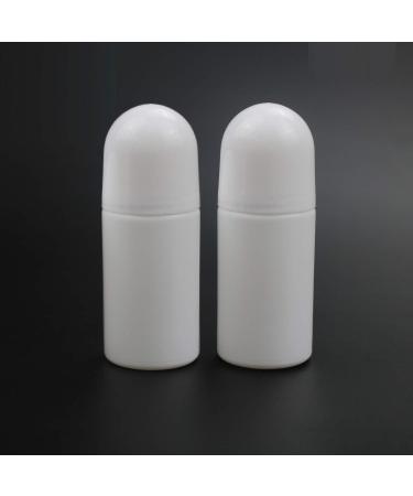 Laseners 3-Piece 1.69oz Refillable Roll-On Bottle Set - DIY Deodorant Containers for Essential Oils and Perfumes - Buy Online on GoSupps.com