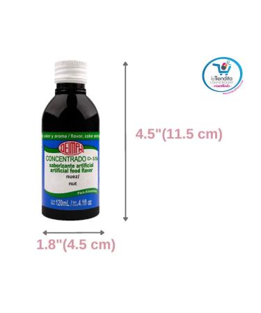 Deiman Nut Concentrate D-15 - Artificial Food Flavoring (4 fl oz) - Buy Online on GoSupps.com