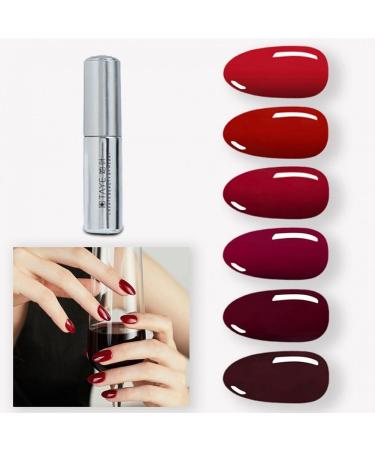 10ml Nail Polish Gel Classic Phototherapy Red Quick Dry Manicure Glitter Gel UV Gel Nail Gel Polish Cosmetics Nail Art Manicure - (Color: 01) - Buy Online on GoSupps.com