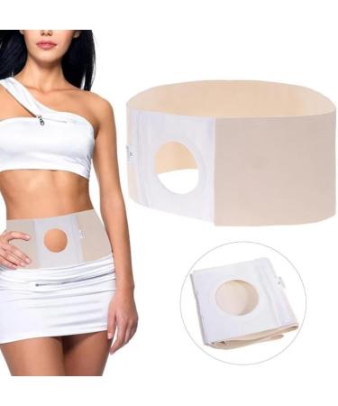 Elastic Ostomy Hernia Belt | Abdominal Support for Colostomy Bag | Prevent Parastomal Hernia (Medium Size - Buy Online on GoSupps.com
