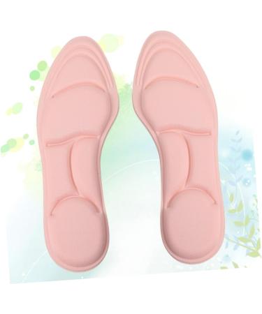 FRCOLOR Arch Support Insoles - Breathable Absorption Pads for Plantar Fasciitis - Cuttable Pink Shoe Inserts - Medium Size - Buy Online on GoSupps.com