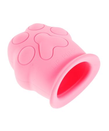 NOLITOY Appareil Repulpant L vres en Silicone Format Portable Aspiration pour Femmes Exercice Buccal Usage Quotidien Rose