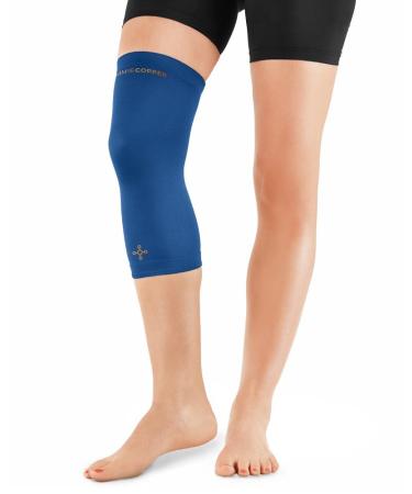 Tommie Copper Women's Recovery Refresh Knee Sleeve Cobalt Blue Medium