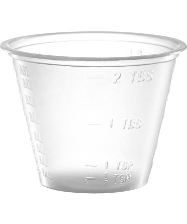 Care Plus 1oz Disposable Medicine Cups (100 Count) with Embossed Measurements - for Liquid and Dry Medication - Buy Online on GoSupps.com