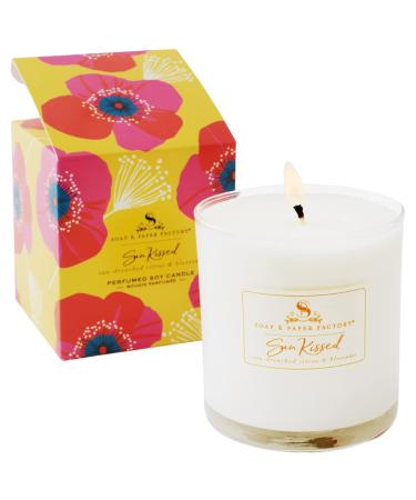 Soap & Paper Factory Sun Kissed 9.5 oz Large Soy Candle