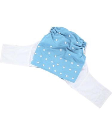 Premium Washable Adult Diaper | Adjustable Incontinence Care | Sky Blue Cloth Diaper with Exhaustive Pocket Design - Buy Online on GoSupps.com