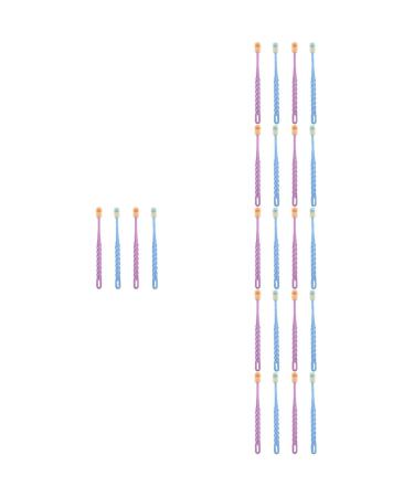 Healvian 24 STK Baby toothbrush toothbrush toothbrush with dental bristles baby toothbrush baby tooth care tool dental products for babies soft fur care brush cleaning brush