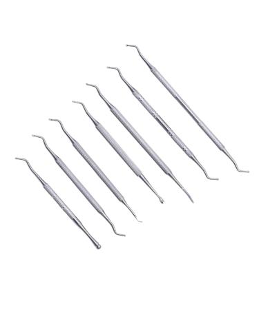 minkissy 1 Set Manicure Tools Reverse Cuticle Trimmer Nippers Pusher Professional Pedicure Tools Cuticle Stick Cuticle Tool Cuticle Remover Tweezers for Craft Grid Stainless Steel Slicer