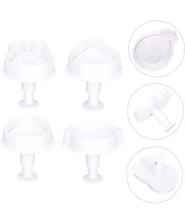 Zerodeko 8pcs Easter Stencils Easter Egg Chocolate Easter Candy Cookie Mould Small Dog Biscuits Ice Block Mold Easter Baking Dog Biscuits Small DIY Gift Silica Gel White Cake Mold Household - Buy Online on GoSupps.com