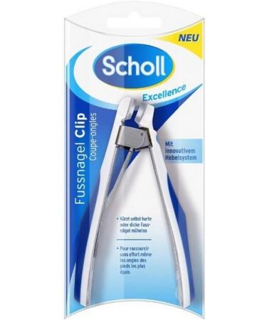 Scholl Toenail Clip for Thick Nails - Hard & Easy to Use - 1 Pack | Excellence in Nail Care - Buy Online on GoSupps.com