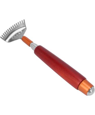 Verdant Touch Telescopic Back Scratcher - Stainless Steel Claw & Pearl Massager for Ultimate Relief | Shop Internationally - Buy Online on GoSupps.com