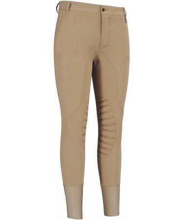 TuffRider Men's Ingate Knee Patch Breech 38 Safari - Performance Riding Gear - Buy Online on GoSupps.com