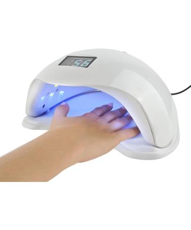 Buy Nail Dryer UV Lamp 24 Dual LEDs - 48W Hybrid Gel Nail Design with Timer | Fast International Shipping - Buy Online on GoSupps.com