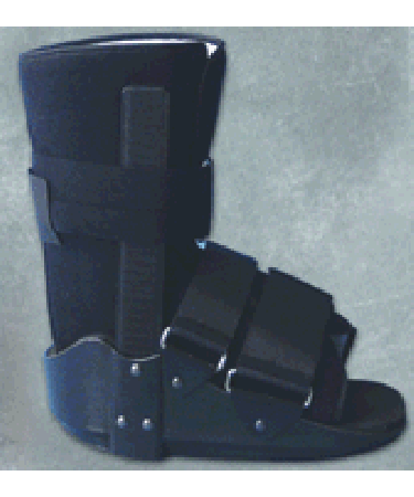 Core Products 23714 Swede-O Walking Short Boot Standard Fixed Large Black