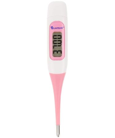 Digital fever children's thermometer flexible with fever alarm signal tone waterproof memory function. Express measurement