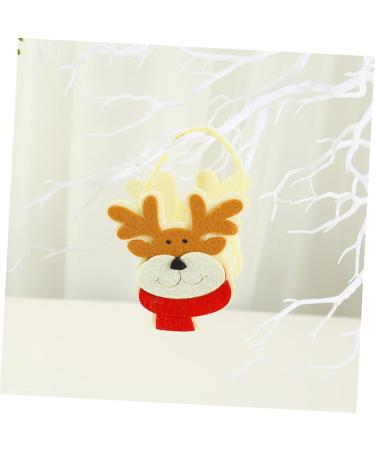 PRETYZOOM 4pcs Candy Bags Christmas Bags Pouches for Christmas Plush Candy Pouch Elder Apple Bag Elk - Buy Online on GoSupps.com