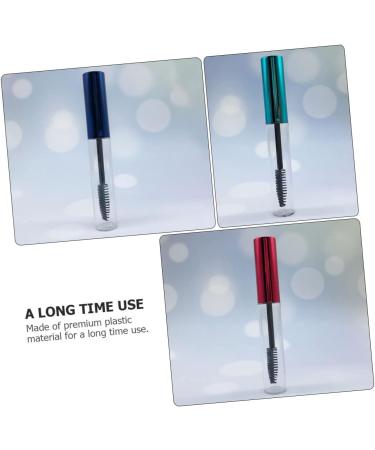 BIUDECO 10pcs Mascara Bottle Eyelash Spoolie Cosmetic Containers Storage Bottles Clear Empty Bottles Plastic - Buy Online on GoSupps.com