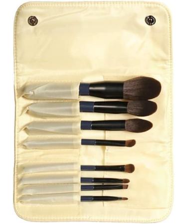 8-Piece Soft Makeup Brush Set - Portable Brushes with Cosmetic Bag for Beginners & Professionals | International Shipping - Buy Online on GoSupps.com