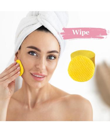 Turmeric Cleansing Pads (120 PCS) - Kojic Acid & Compressed Facial Sponges for Deep Cleaning & Exfoliating | New 2024 - Buy Online on GoSupps.com