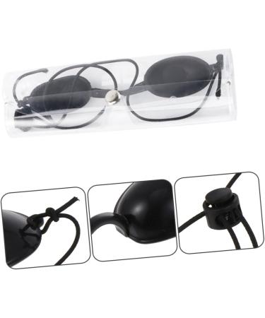 TOVINANNA 1 Set Beauty Mask Eye Protector Shading Eye Patch for Patients in Ipl Sunbathing Eye Patch Safety Eye Patch Shade Safety Light Eye Patch Eye 14X1.5CM Black - Buy Online on GoSupps.com