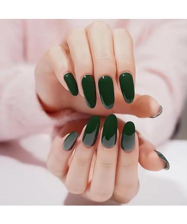  NOOVES NOOVES Nails Premium Semi-Cured Gel Nail Polish Dark Green - Buy Online on GoSupps.com