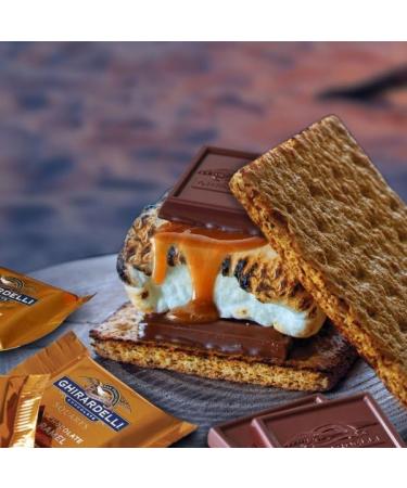 GHIRARDELLI Caramel Milk Chocolate Squares 151 Gram Bag Individually Wrapped Squares - Buy Online on GoSupps.com