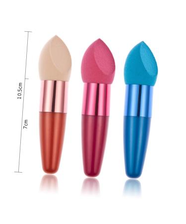 Housoutil 3pc Contour Brush Set | Mushroom Makeup Sponges with Handle | Foundation Concealer & Eye Brushes for Flawless Application | International Shipping Available - Buy Online on GoSupps.com