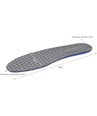 Buy Premium Shoe Insoles for Men & Women | Orthotic Foam Inserts for Shock Absorption & Foot Pain Relief - Buy Online on GoSupps.com
