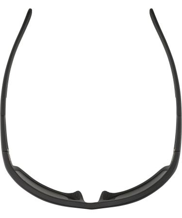 ALPINA TESTIDO - Mirrored Shatterproof Sports & Cycling Glasses for Adults | 100% UV Protection | All Black - Buy Online on GoSupps.com