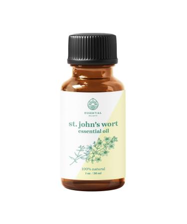 St. John's Wort Oil - Premium Grade 100% Natural Oil | for Aromatherapy Soaps Lotions & Candles | Vegan & Cruelty Free (1 Fl. Oz.) 1 Fl Oz (Pack of 1)
